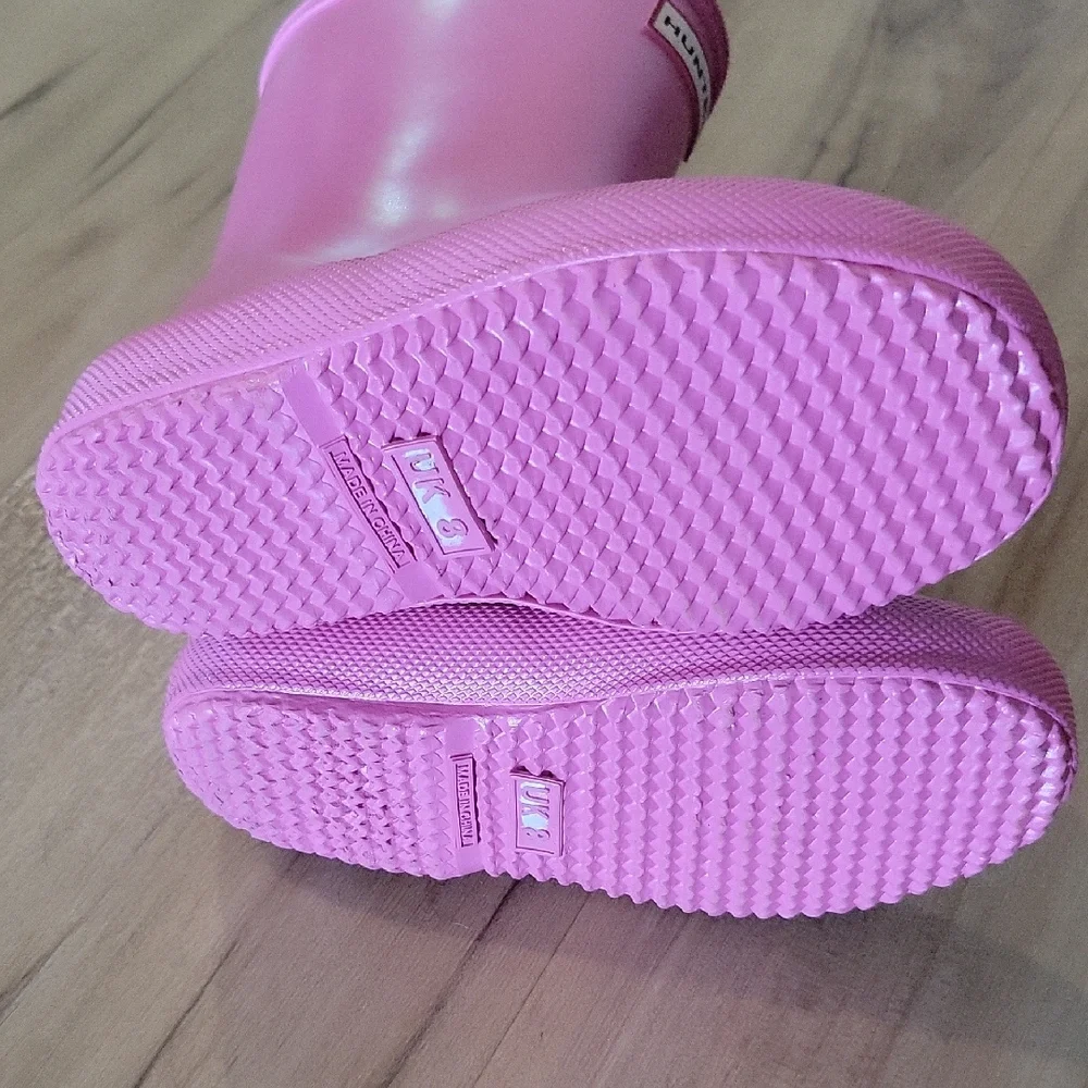 Hunter Fuchsia Waterproof Boots - Picture 8 of 8